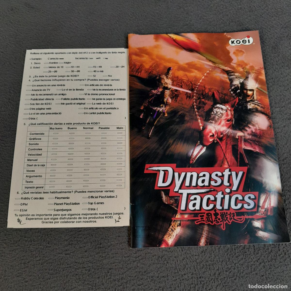 Videojuegos y consolas: VJ-47. DYNASTY TACTICS. PLAYSTATION 2. 2002 - Foto 5