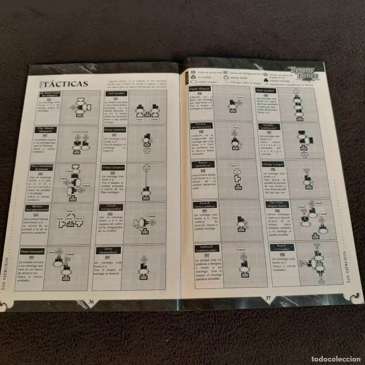Videojuegos y consolas: VJ-47. DYNASTY TACTICS. PLAYSTATION 2. 2002 - Foto 8