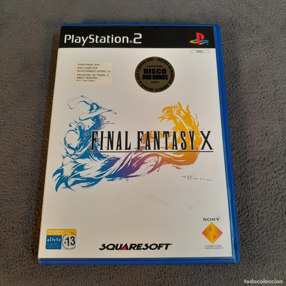 Videogiochi e Consoli: VJ-46. FINAL FANTASY X. PLAYSTATION 2. 2001