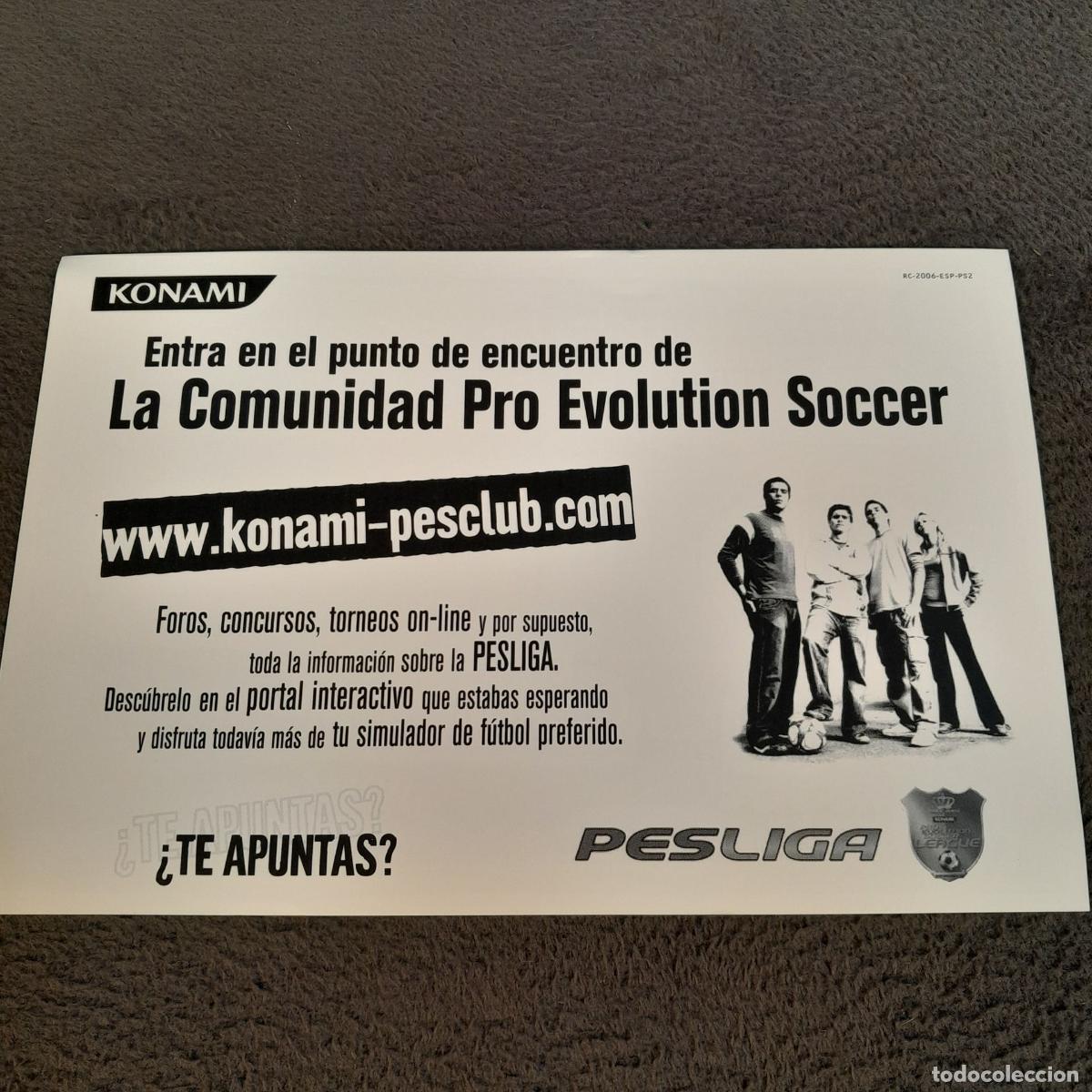 Videojuegos y consolas: VJ-37. PRO EVOLUTION SOCCER 6 PLAYSTATION 2. 2006 - Foto 5