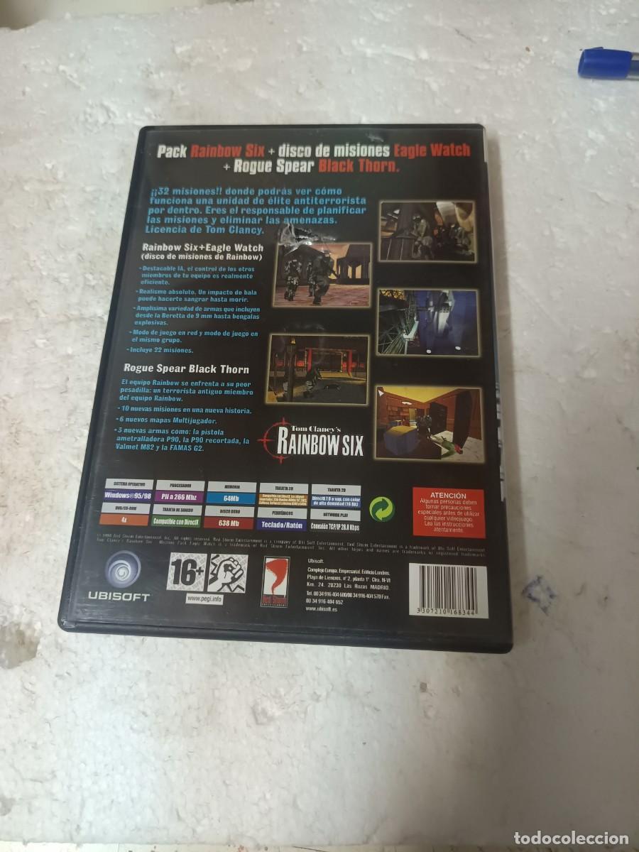 Videojuegos y consolas: Juego pc Rainbow six pack - Foto 2