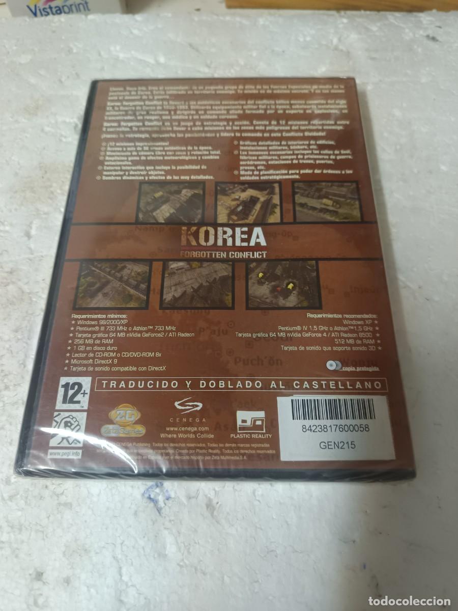 Videojuegos y consolas: Juego pc Korea sin abrir - Foto 2