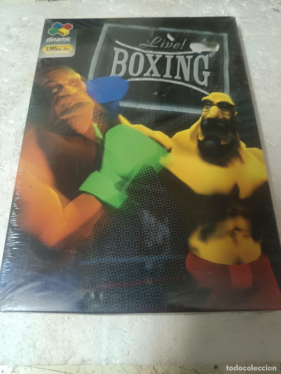 Videojuegos y consolas: Caja Juego pc live boxing sin abrir caja grande