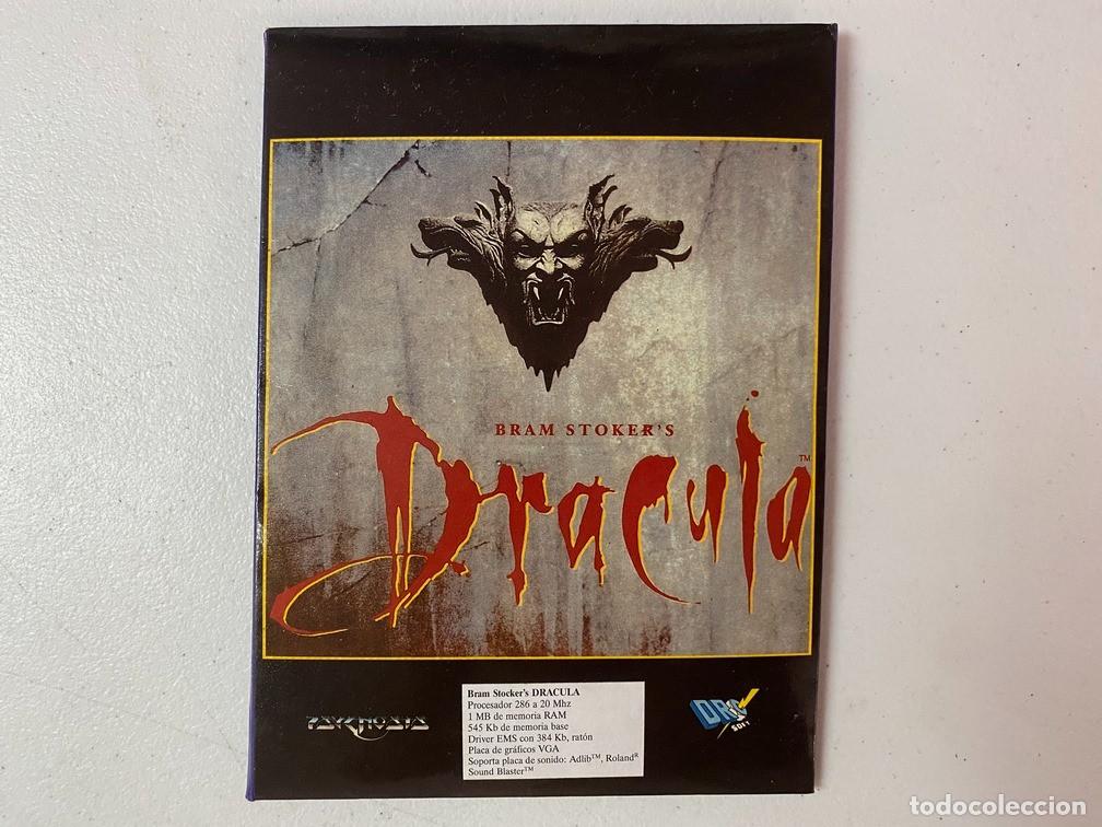 Videojuegos y consolas: DRACULA - PC Videojuego - SOBRE CART&Oacute;N - disquete