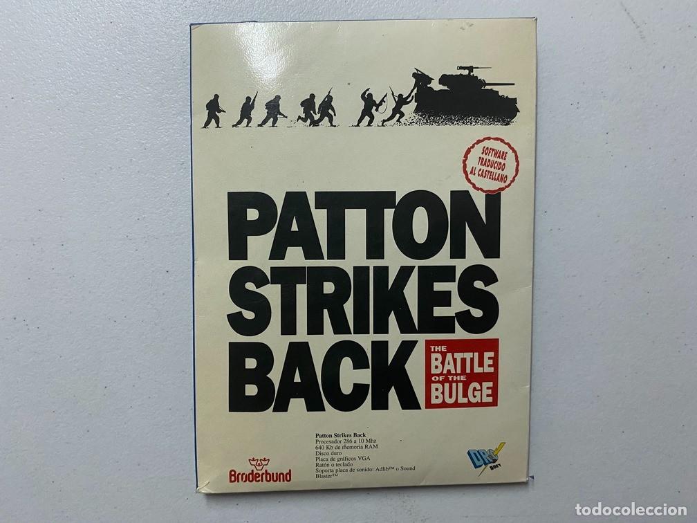 Videojuegos y consolas: PATTON STRIKES BACK - PC Videojuego - SOBRE CART&Oacute;N - disquete