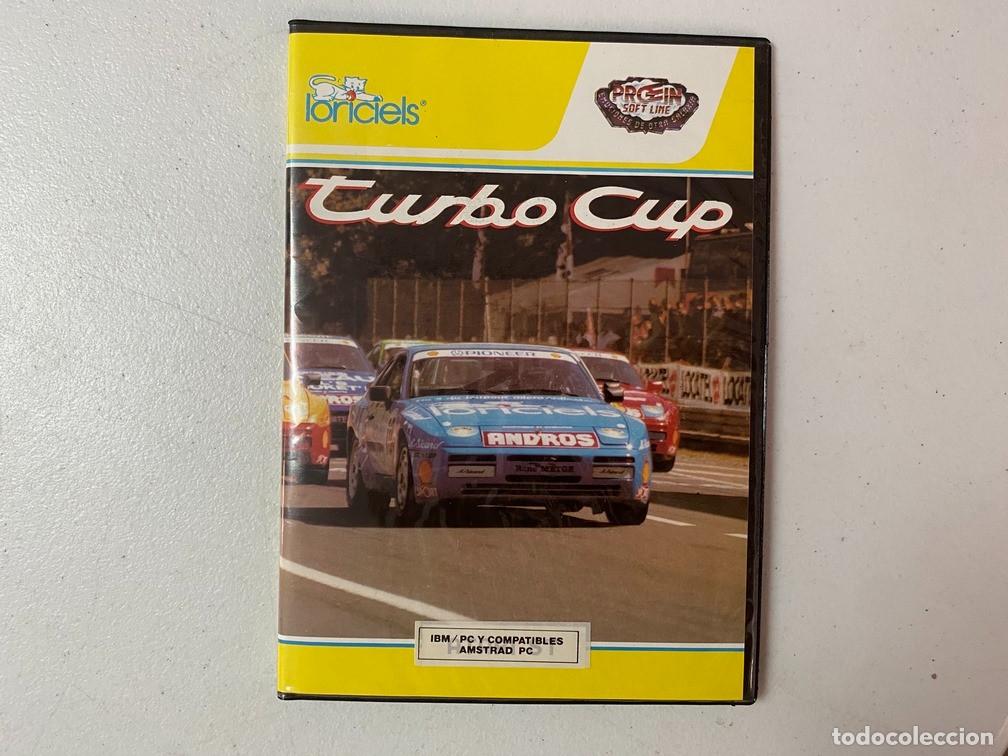 Videojuegos y consolas: TURBO CUP - PC Videojuego - CARPETA GRANDE - disquete