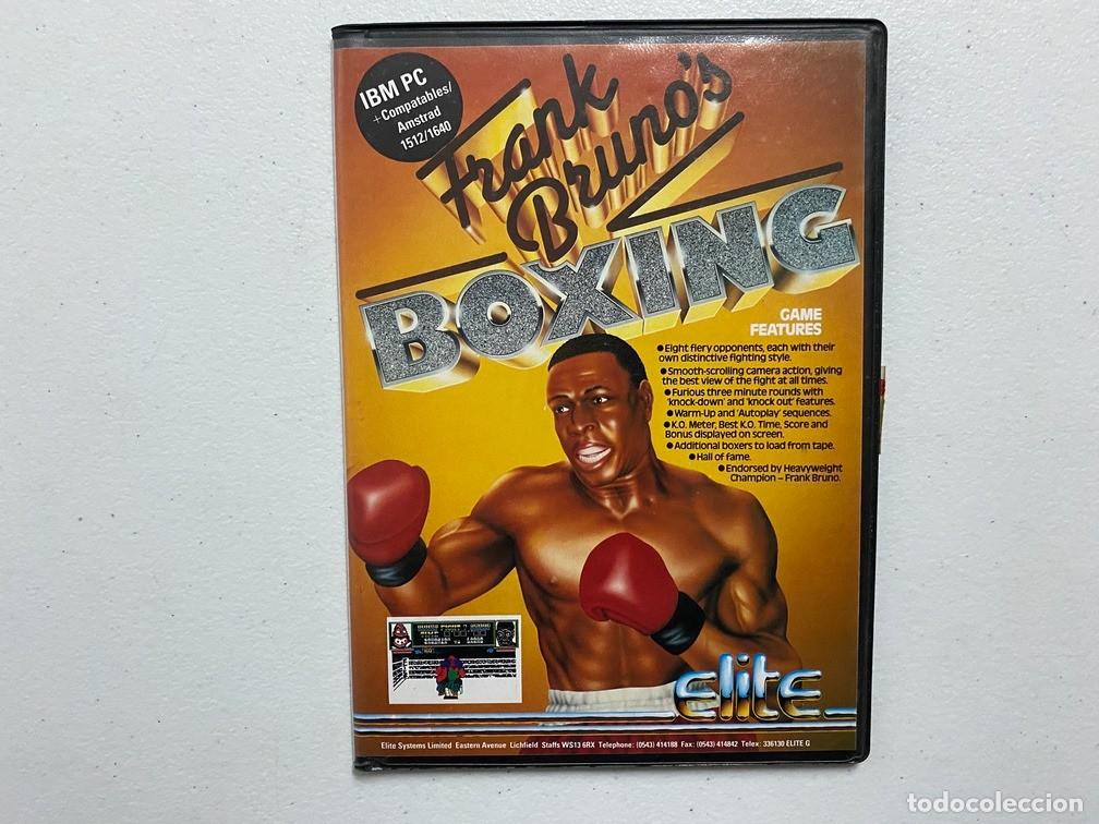 Videojuegos y consolas: FRANK BRUNO'S BOXING - PC Videojuego - CARPETA GRANDE - disquete