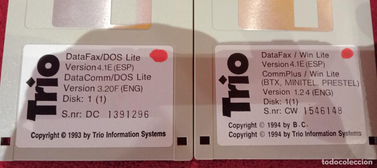 Videojuegos y consolas: Pc Trio-Packard Bell-QV Link en diskettes 3.5 - Foto 7