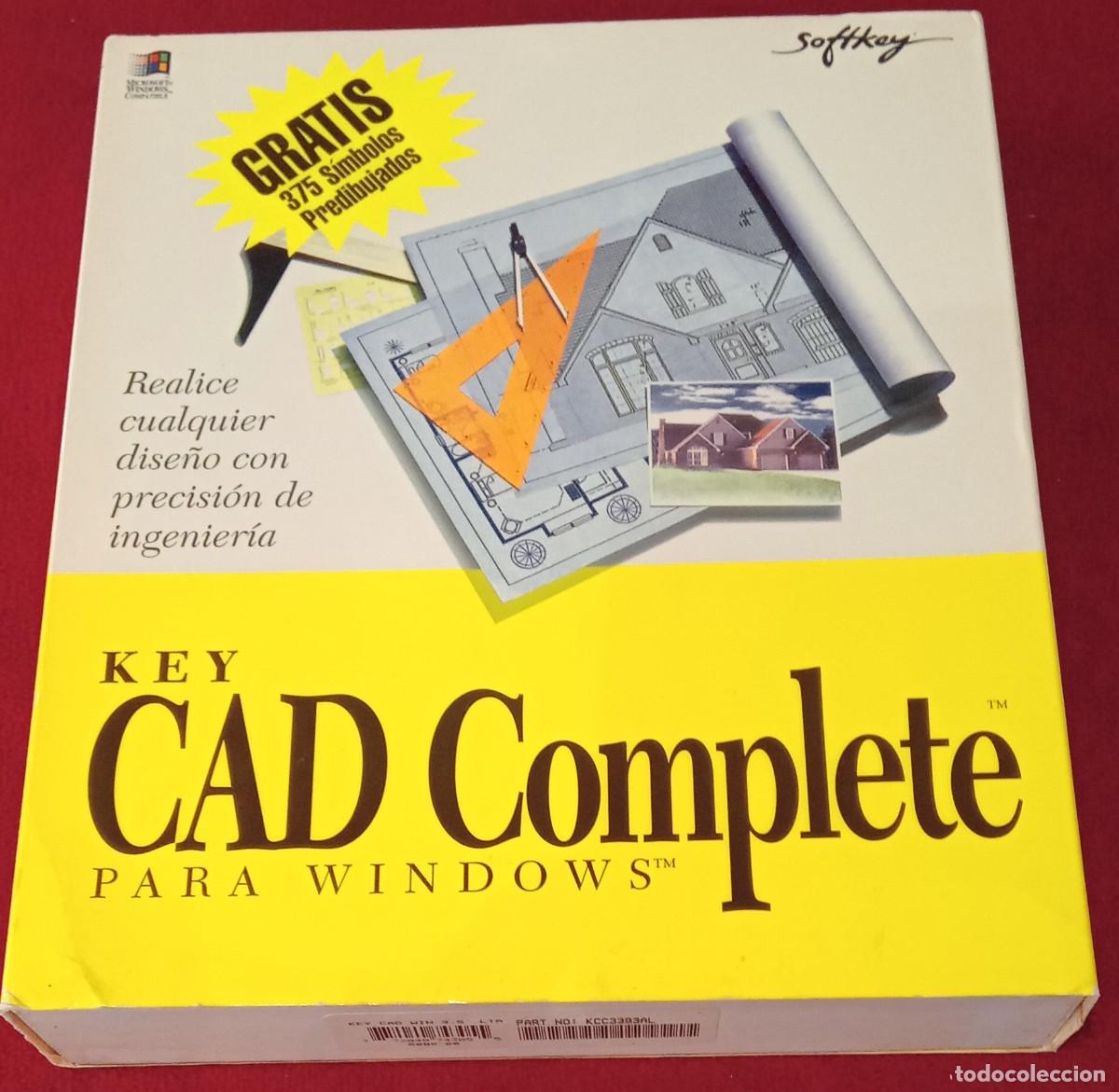 Videojuegos y consolas: Programa Key Cad Diskete 3.5 con su caja original