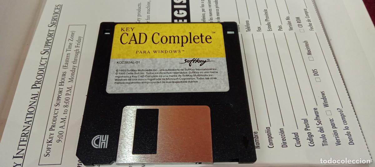 Videojuegos y consolas: Programa Key Cad Diskete 3.5 con su caja original - Foto 4