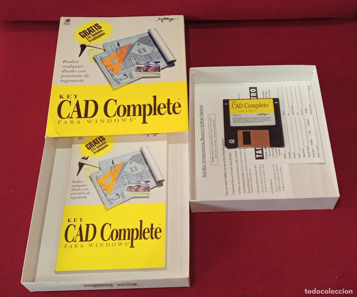 Videojuegos y consolas: Programa Key Cad Diskete 3.5 con su caja original - Foto 5