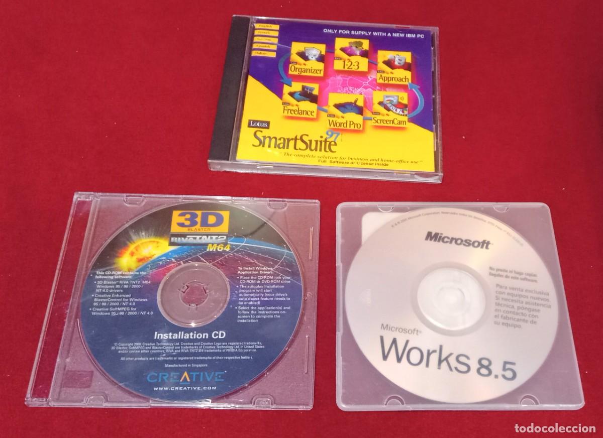 Videojuegos y consolas: LOTUS 1-2-3 97 - 3D Blaster - Works 6.5 en Cd Para PC