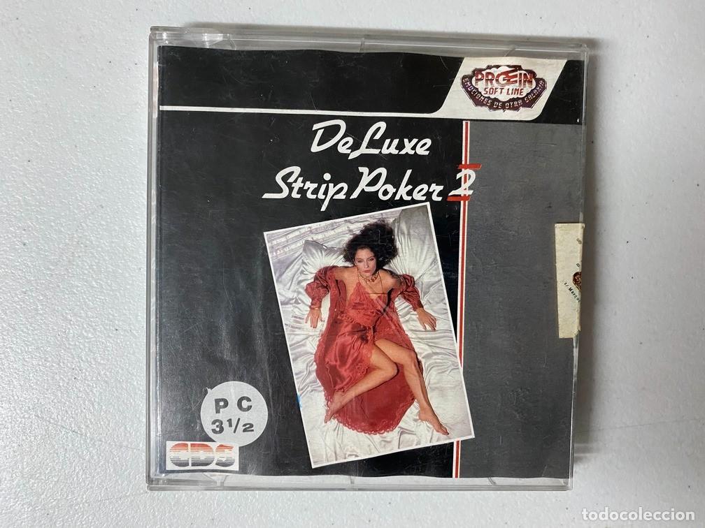 Videojuegos y consolas: DELUXE STRIP POKER 2 - PC Videojuego - JEWELL CASE - disquete