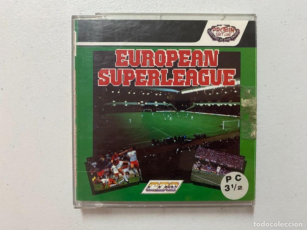 Jeux Vid&eacute;o et Consoles: EUROPEAN SUPERLEAGUE - PC Videojuego - JEWELL CASE - disquete