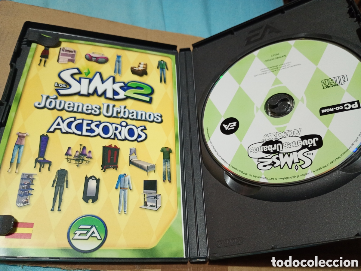 Videojuegos y consolas: Los Sims 2 j&oacute;venes urbanos accesorios PC CD ROM - Foto 2