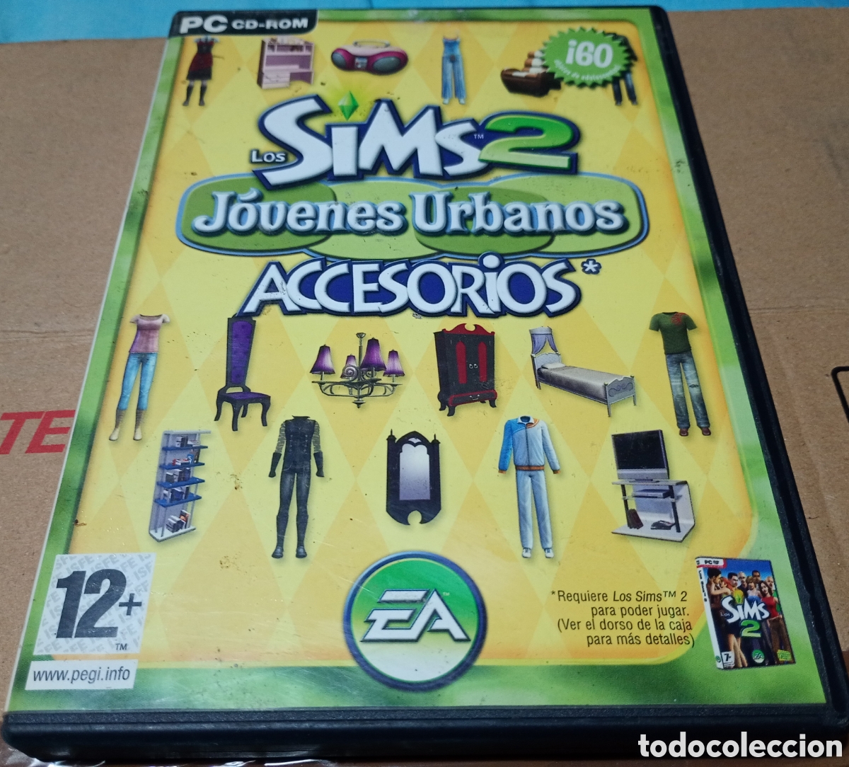 Videojuegos y consolas: Los Sims 2 j&oacute;venes urbanos accesorios PC CD ROM