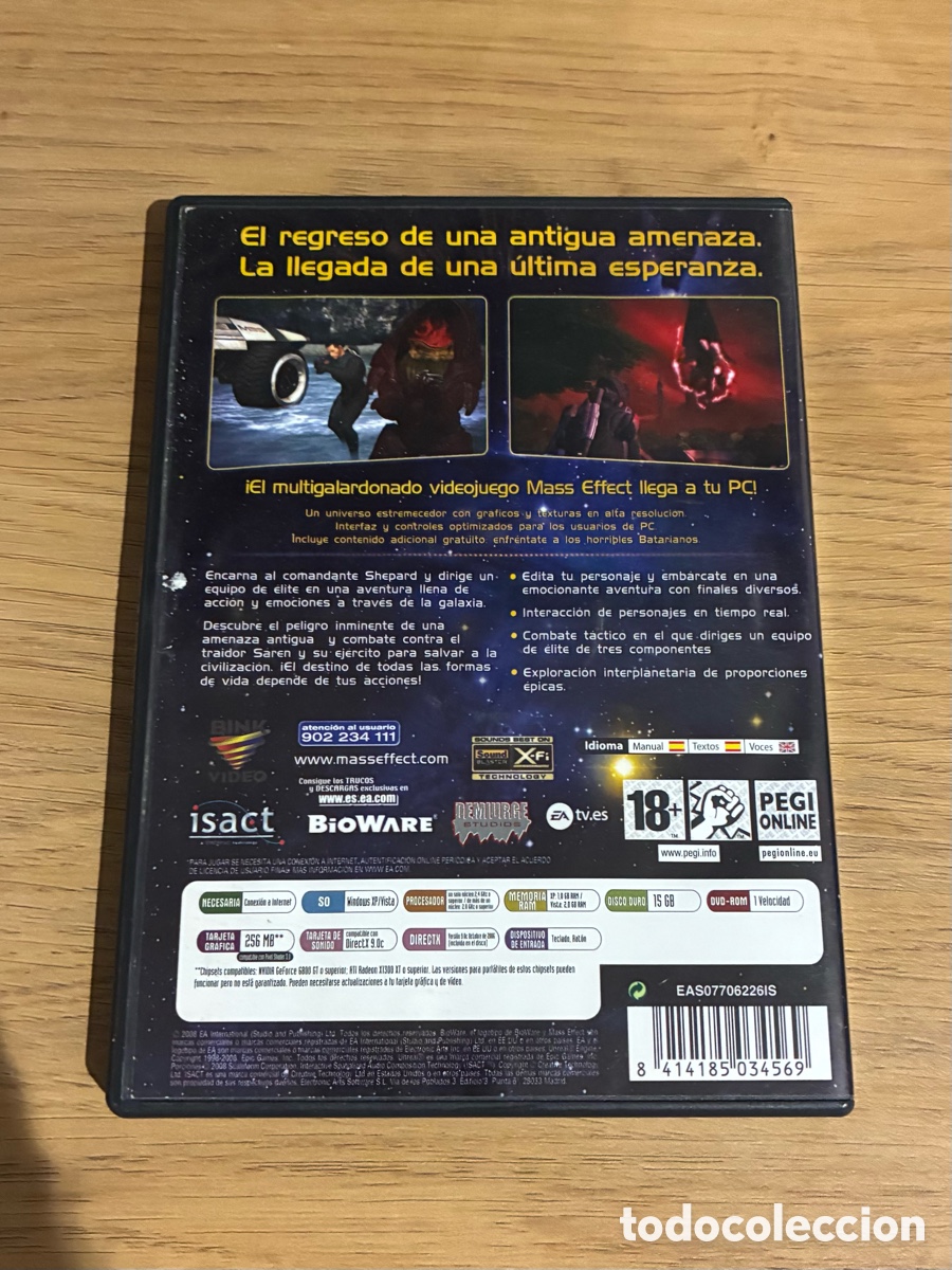 Videojuegos y consolas: Mass Effect PC Espa&ntilde;ol - Foto 2