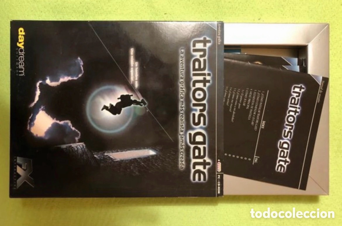 Videojuegos y consolas: Traitors Gate PC CD-ROM &ndash; FX Interactive &ndash; Big Box &ndash; 4 CDs + manual &ndash; Edici&oacute;n espa&ntilde;ola - Foto 5