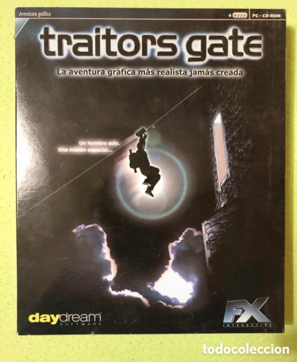 Videojuegos y consolas: Traitors Gate PC CD-ROM &ndash; FX Interactive &ndash; Big Box &ndash; 4 CDs + manual &ndash; Edici&oacute;n espa&ntilde;ola - Foto 1