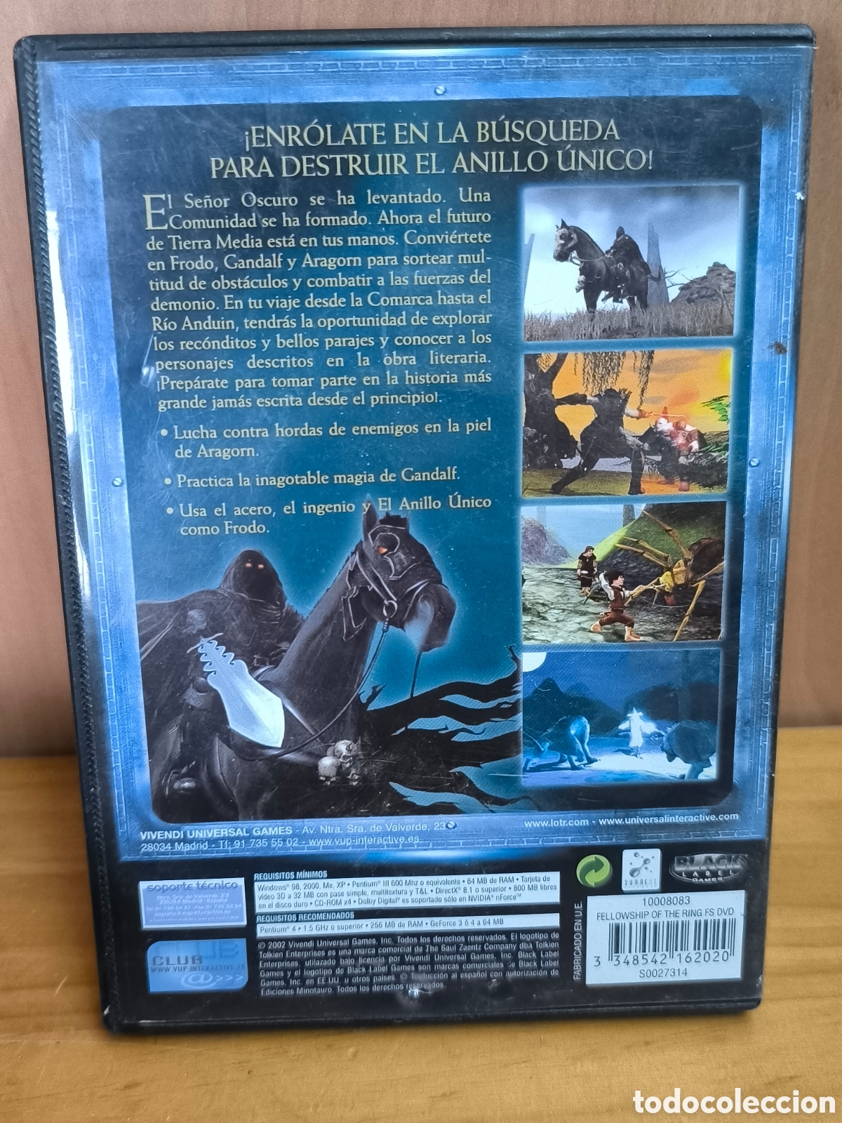 Videojuegos y consolas: El se&ntilde;or de los anillos juego pc - Foto 2