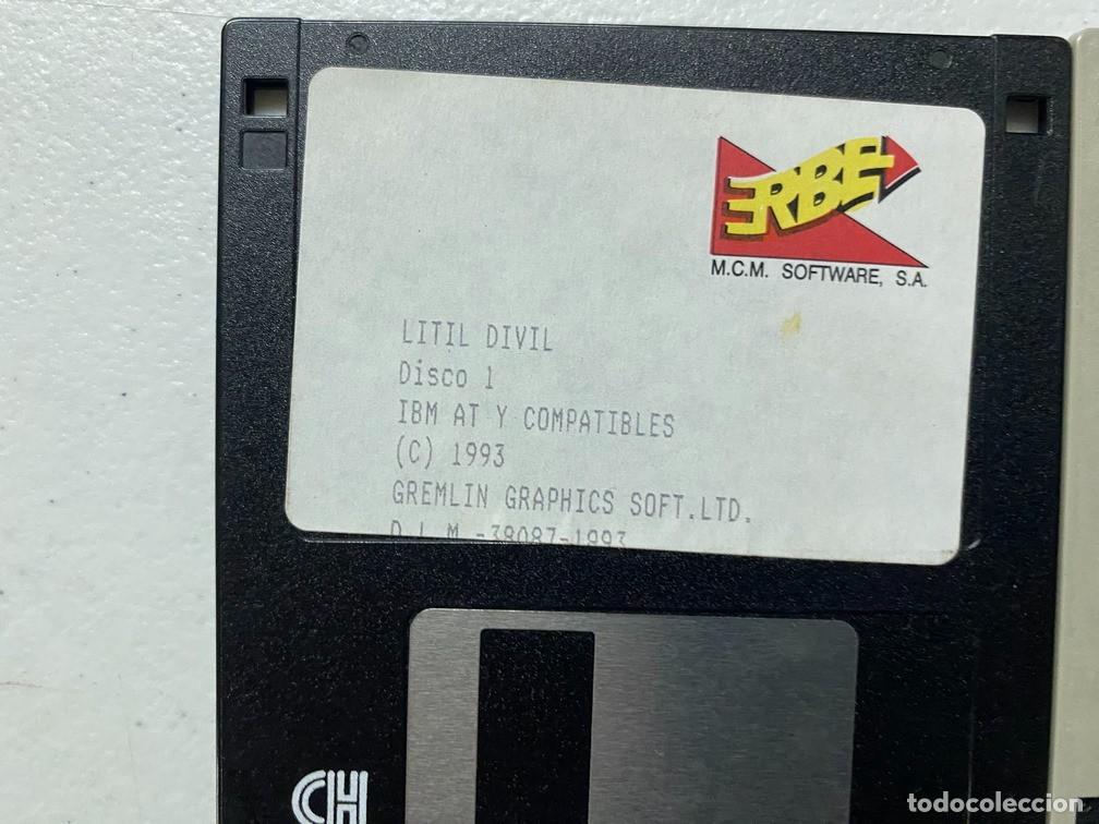 Videojuegos y consolas: LITIL DIVIL - PC Videojuego - SOLO DISQUETES - Foto 2