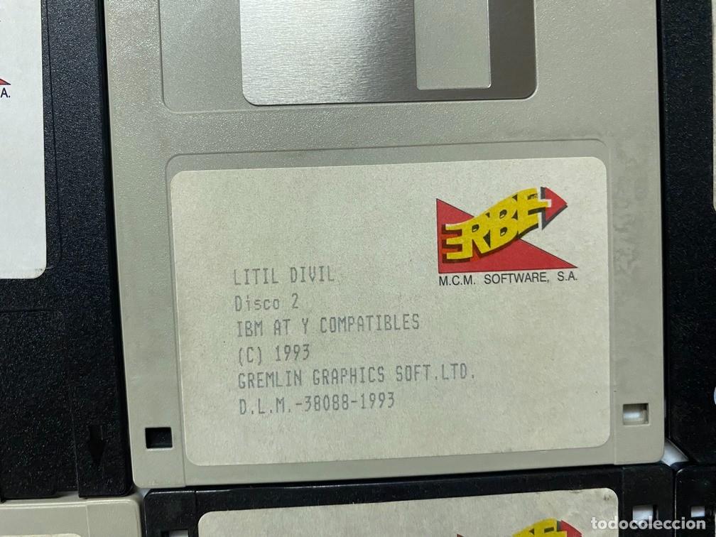 Videojuegos y consolas: LITIL DIVIL - PC Videojuego - SOLO DISQUETES - Foto 3