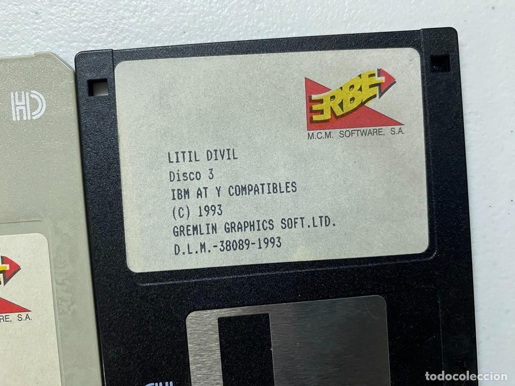 Videojuegos y consolas: LITIL DIVIL - PC Videojuego - SOLO DISQUETES - Foto 4