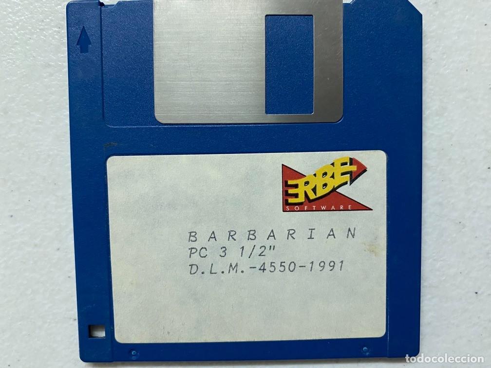 Videojuegos y consolas: BARBARIAN - PC Videojuego - SOLO DISQUETES