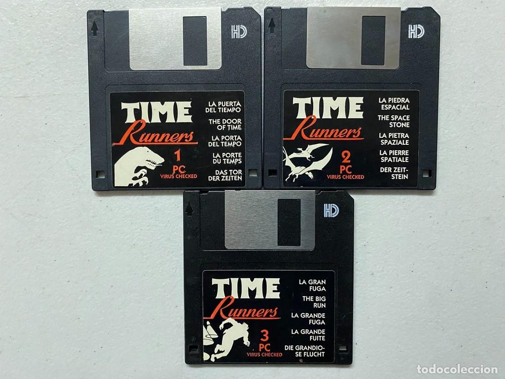 Videojuegos y consolas: TIME RUNNERS - PC Videojuego - SOLO DISQUETES