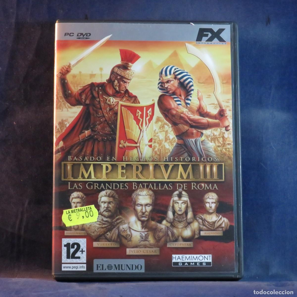Videojuegos y consolas: IMPERIUM III (VIDEOJUEGO) - PC