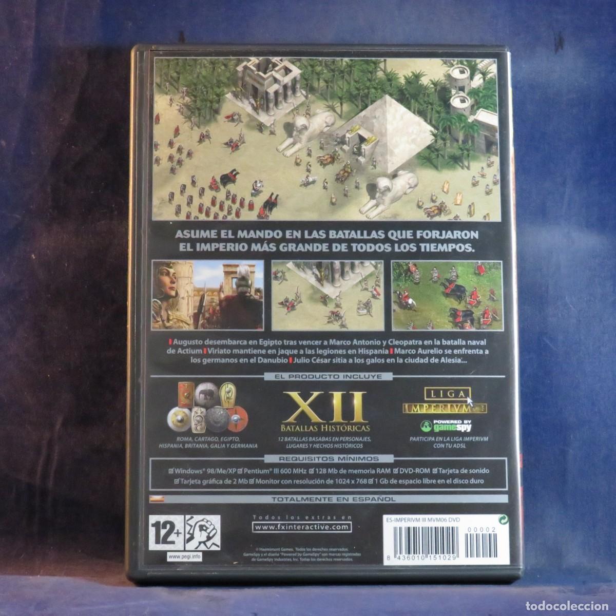 Videojuegos y consolas: IMPERIUM III (VIDEOJUEGO) - PC - Foto 2