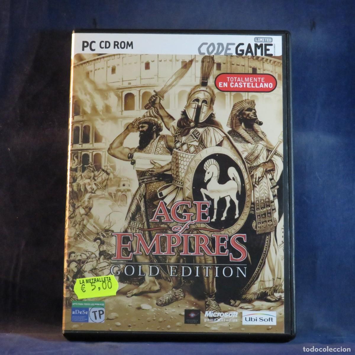 Videojuegos y consolas: AGE OF EMPIRES (GOLD EDITION) - PC - Foto 1