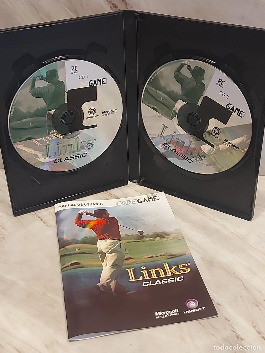 Videojuegos y consolas: LINKS CLASSIC | PC CD-ROM | 2 DISCOS + MANUAL CASTELLANO | CODEGAME UBISOFT | DE LUJO - Foto 2