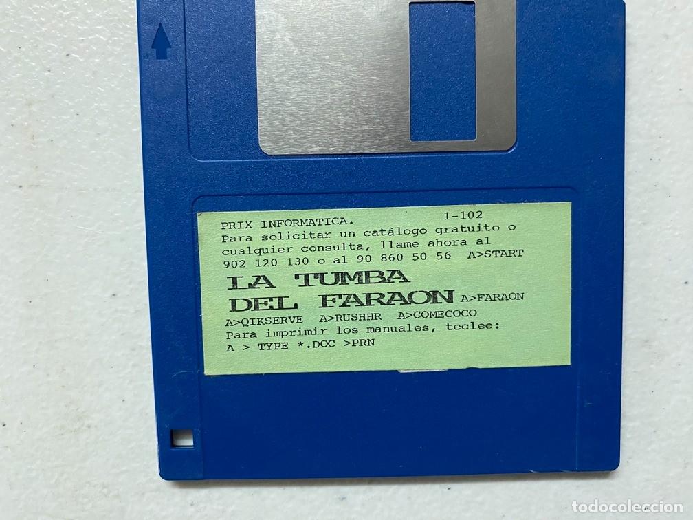 Videojuegos y consolas: LA TUMBA DEL FARA&Oacute;N - PC Videojuego - SOLO DISQUETES