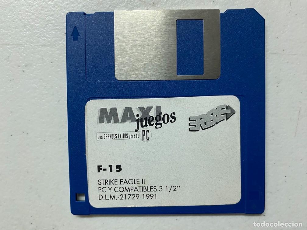 Videojuegos y consolas: F-15 STRIKE EAGLE II - PC Videojuego - SOLO DISQUETES