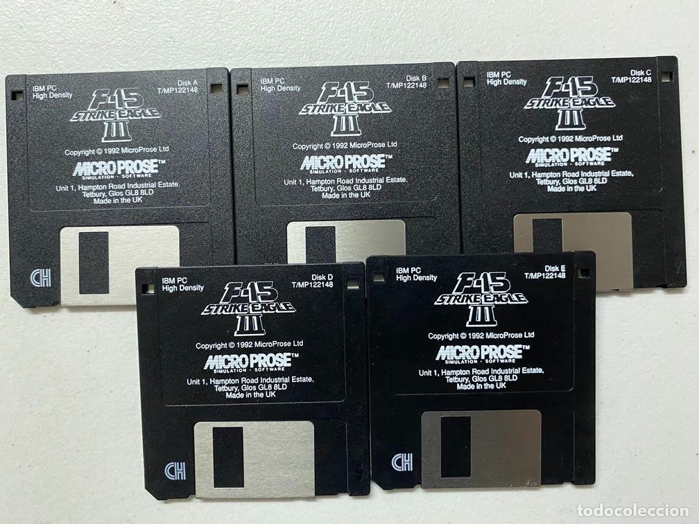 Videojuegos y consolas: F-15 STRIKE EAGLE III - PC Videojuego - SOLO DISQUETES