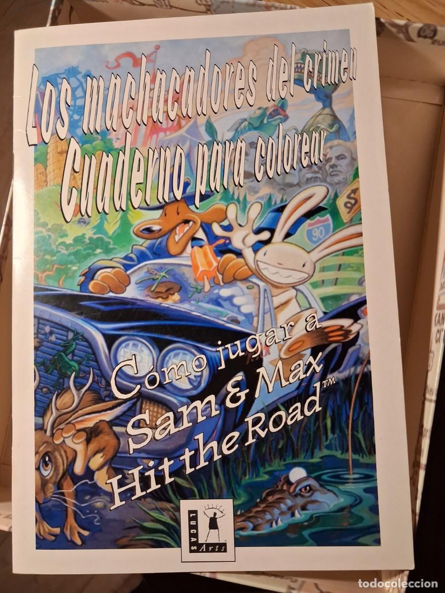Videojuegos y consolas: Juego PC Sam & Max Hit the Road Erbe en diskettes