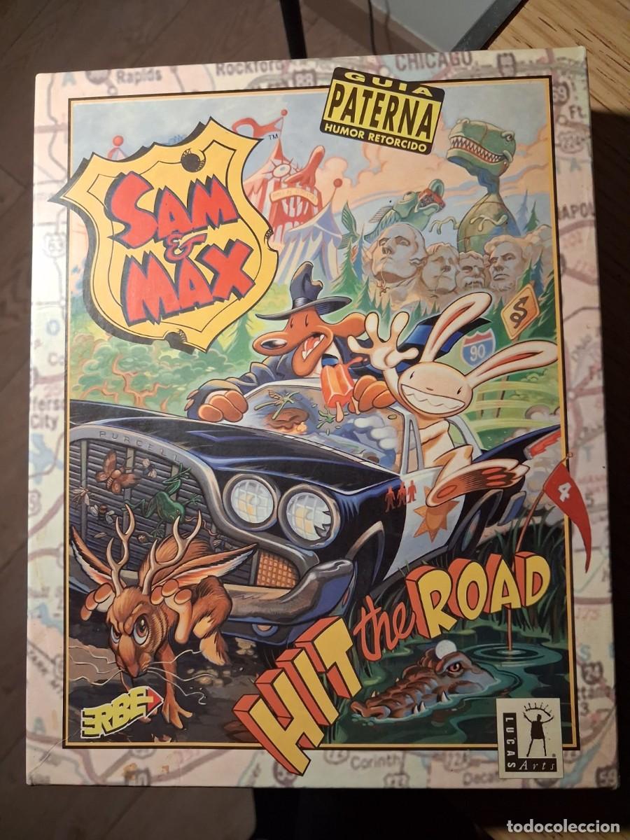 Videojuegos y consolas: Juego PC Sam & Max Hit the Road Erbe en diskettes