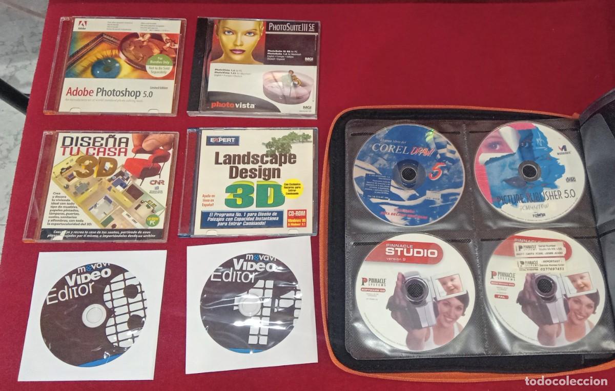 Videojogos e Consolas: Photo Suite III-Dise&ntilde;a tu Casa y Landscape 3D-Corel Draw-Pinacle