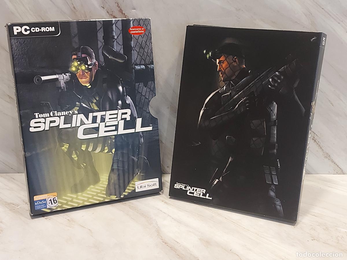 Videojuegos y consolas: TOM CLANCY'S SPLINTER CELL | PC CD-ROM | 3 CDS | CASTELLANO | UBISOFT | DE LUJO