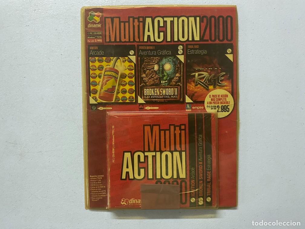 Videojuegos y consolas: Multi Action 2000 (SIN ABRIR) - PC Videojuego - BLISTER - REVISTA + CD