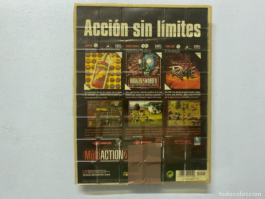 Videojuegos y consolas: Multi Action 2000 (SIN ABRIR) - PC Videojuego - BLISTER - REVISTA + CD - Foto 2