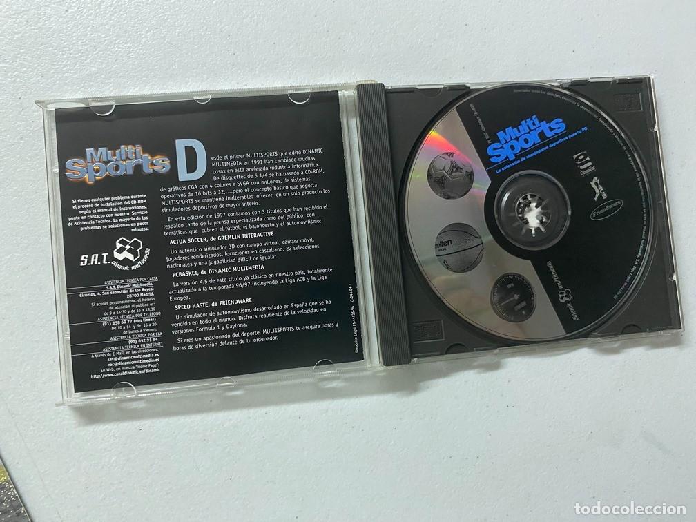 Videojuegos y consolas: Multi Sports - PC Videojuego - REVISTA + CD - DINAMIC MULTIMEDIA - Foto 3