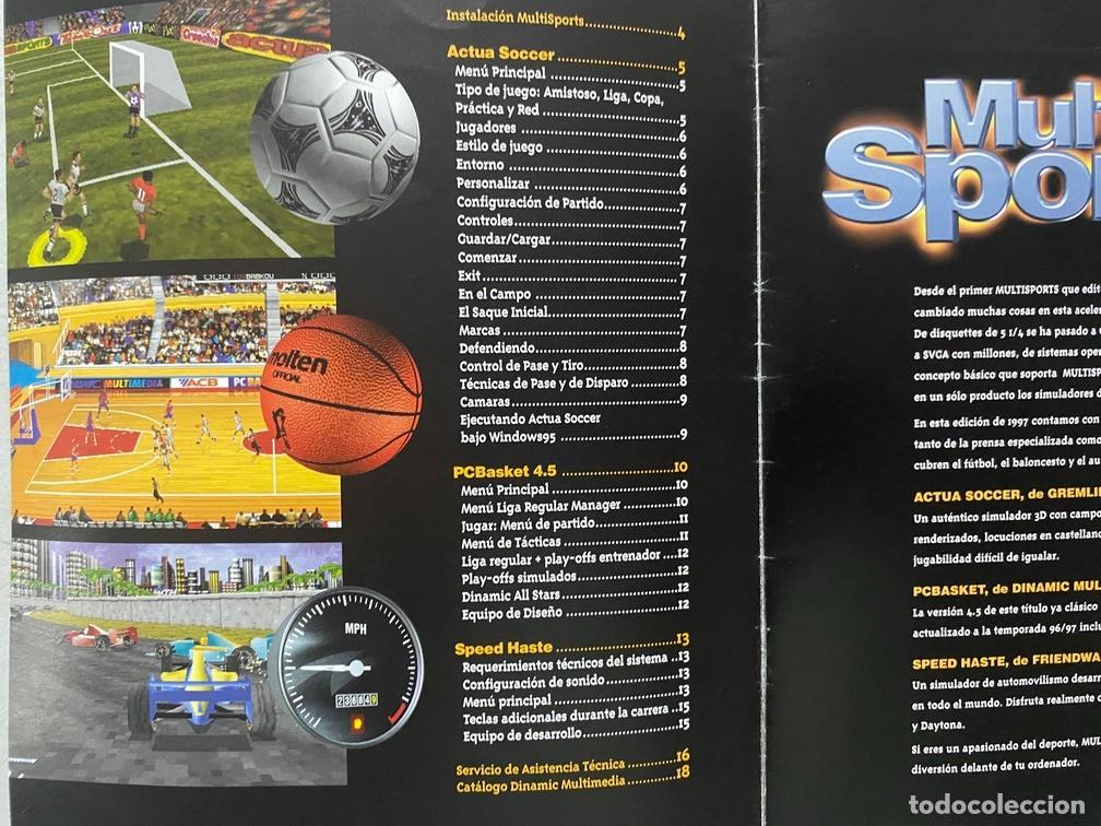 Videojuegos y consolas: Multi Sports - PC Videojuego - REVISTA + CD - DINAMIC MULTIMEDIA - Foto 6