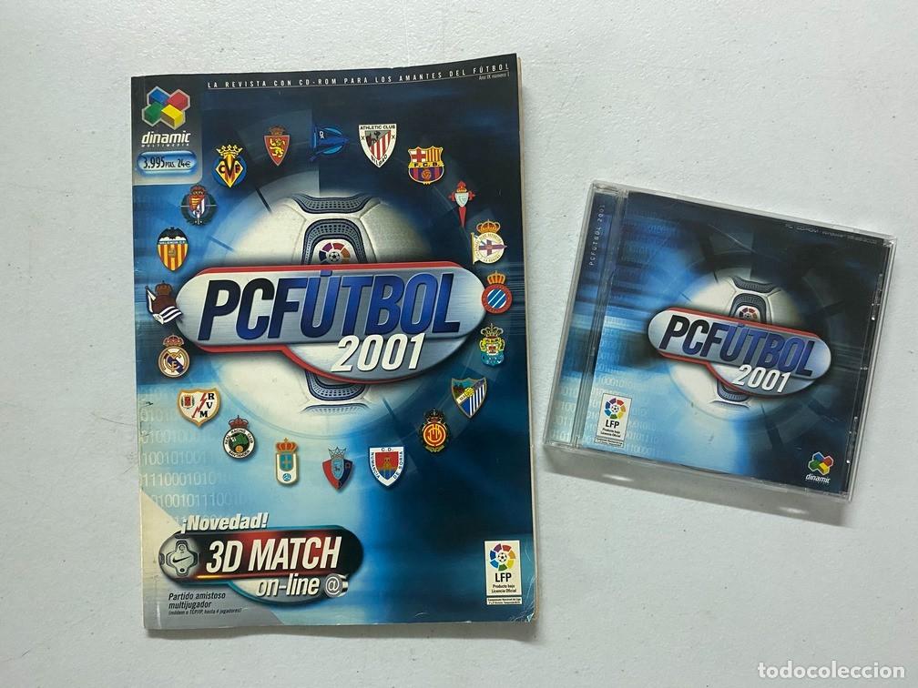 Videojuegos y consolas: PC F&uacute;tbol 2001 - PC Videojuego - REVISTA + CD - DINAMIC MULTIMEDIA