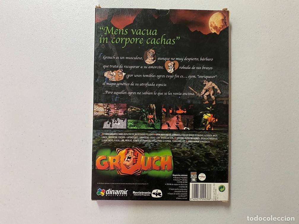 Videojuegos y consolas: GROUCH - PC Videojuego - CAJA CART&Oacute;N - DINAMIC MULTIMEDIA - Foto 4