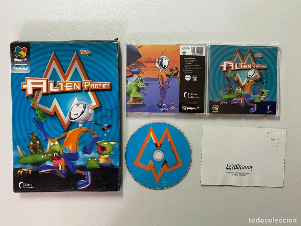 Videojuegos y consolas: ALIEN PARANOIA - PC Videojuego - CAJA CART&Oacute;N - DINAMIC MULTIMEDIA - Foto 5