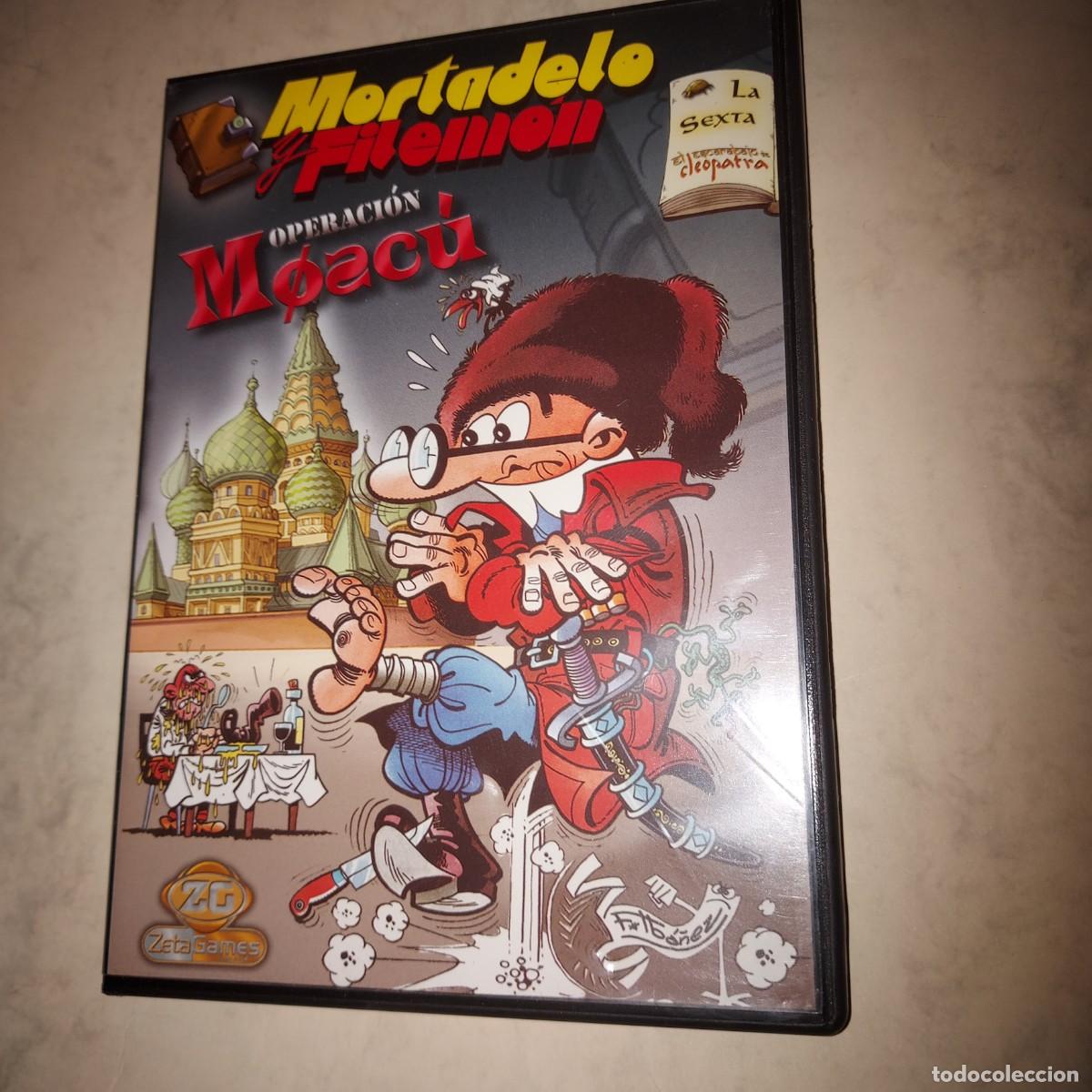 Videojuegos y consolas: OPERACION MOSCU - MORTADELO Y FILEMON AVENTURA - PC CD