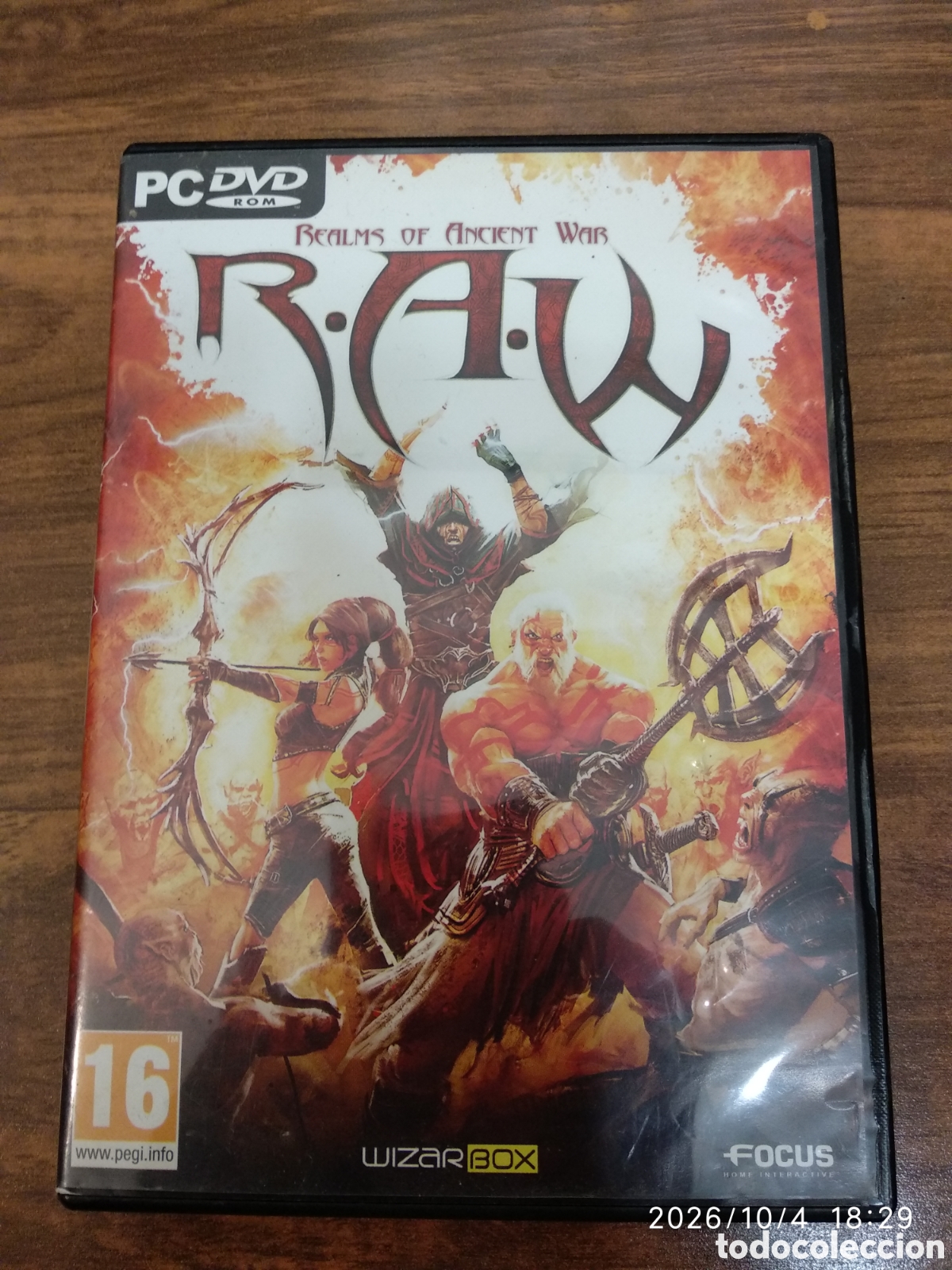 Videojuegos y consolas: R.A.W Realms of Ancient War