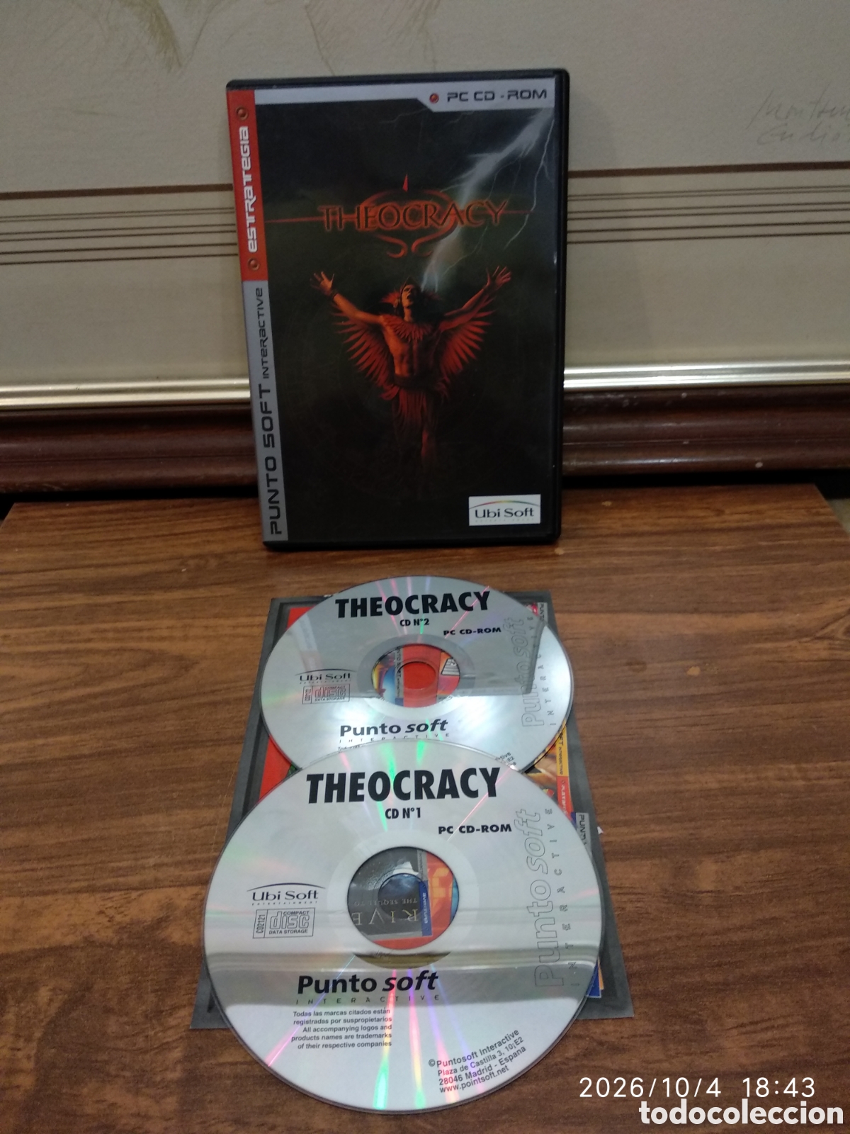 Videojuegos y consolas: PC CD-ROM Theocracy 1-2 - Foto 4